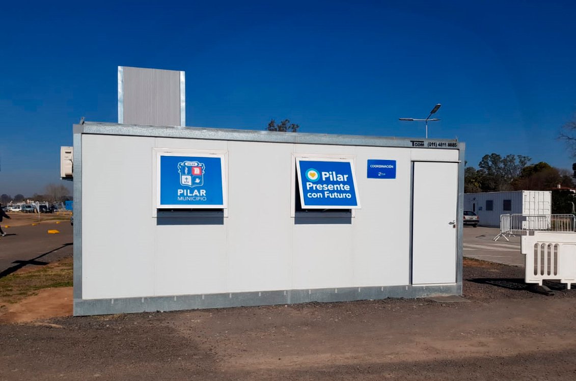 contenedor consultorio centro de testeo pilar